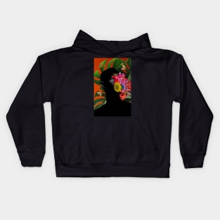 flower man Kids Hoodie